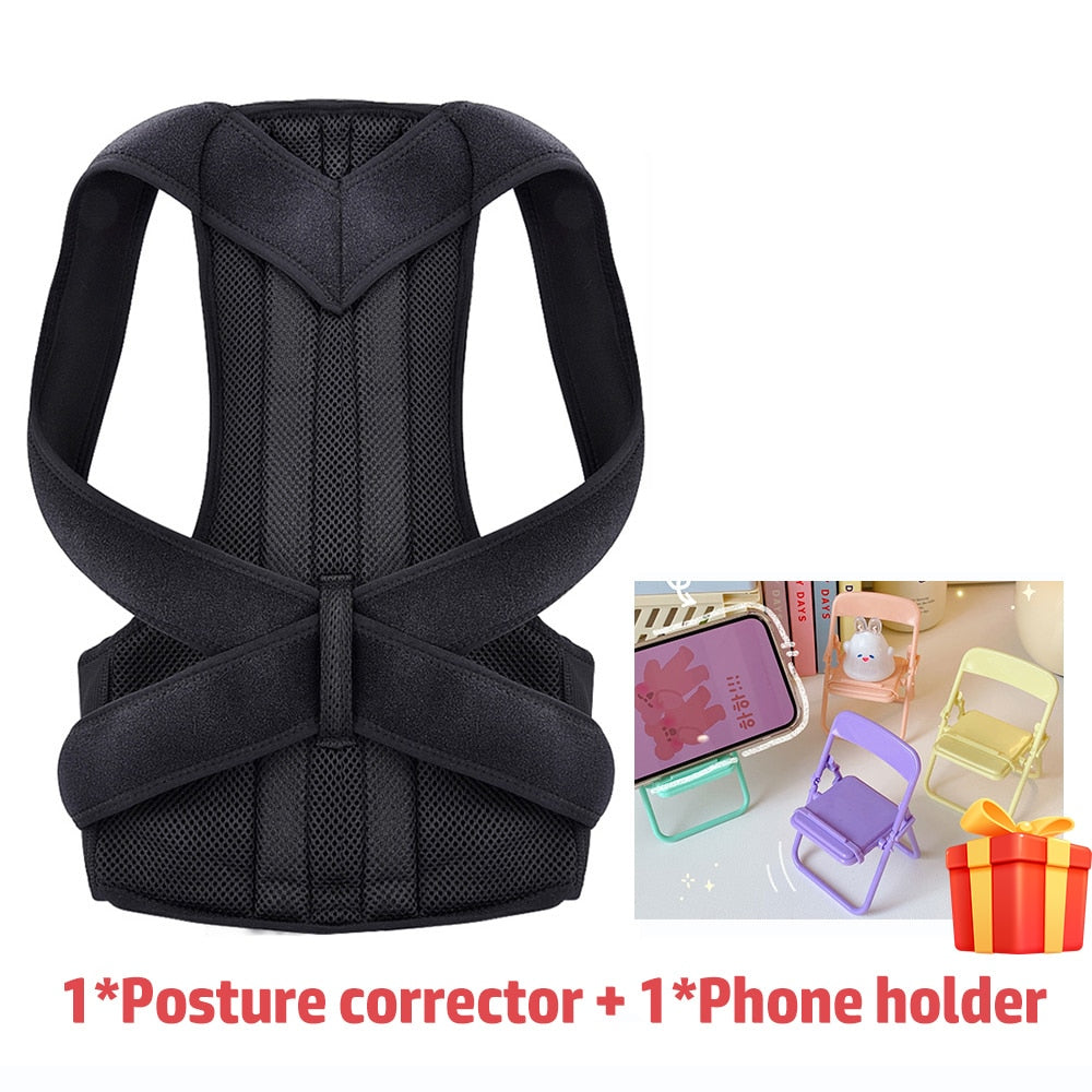 Dropship Back Posture Corrector Adjustable Upper Back Braces Clavicle  Support Device Shoulder Neck Pain Relief to Sell Online at a Lower Price